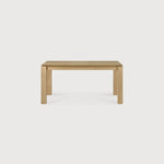 Slice extendable dining table - oak - rectangular White Cliff Studio Dining Table