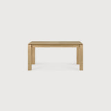 Slice extendable dining table - oak - rectangular White Cliff Studio Dining Table