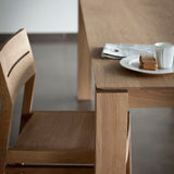 Slice Oak Extendable Dining Table White Cliff Studio Dining Table