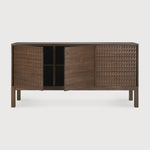 Sono sideboard - varnished teak - light brown - 2 doors - 3 drawers White Cliff Studio Sideboard