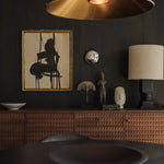 Sono sideboard - varnished teak - light brown - 3 doors - 3 drawers White Cliff Studio Sideboard