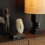 Sono sideboard - varnished teak - light brown - 3 doors - 3 drawers White Cliff Studio Sideboard