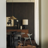 Sono sideboard - varnished teak - light brown - 3 doors - 3 drawers White Cliff Studio Sideboard