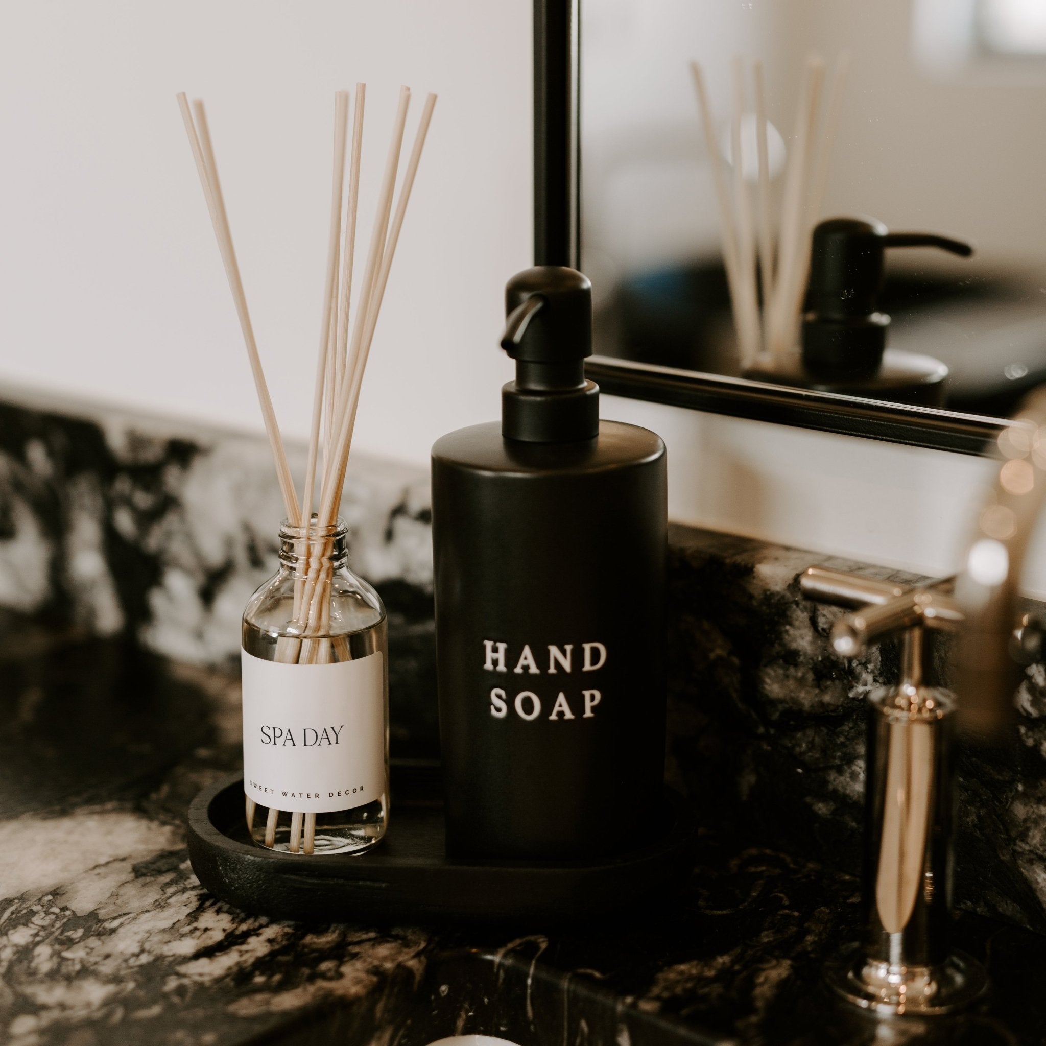 Spa Day Clear Reed Diffuser White Cliff Studio Reed Diffusers