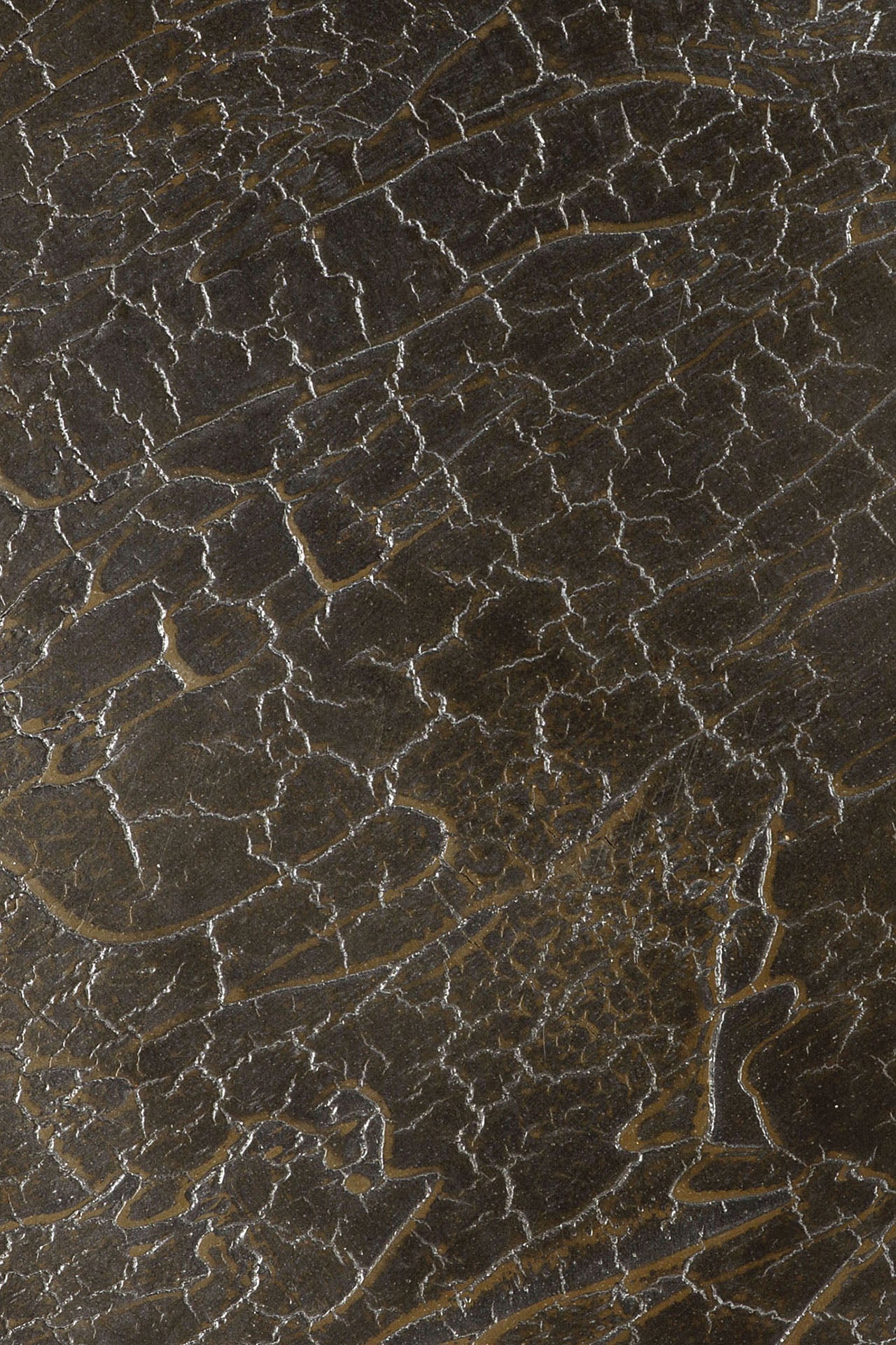 Sphere wall mirror - Minerals frame - Umber - round White Cliff Studio Wall Mirror