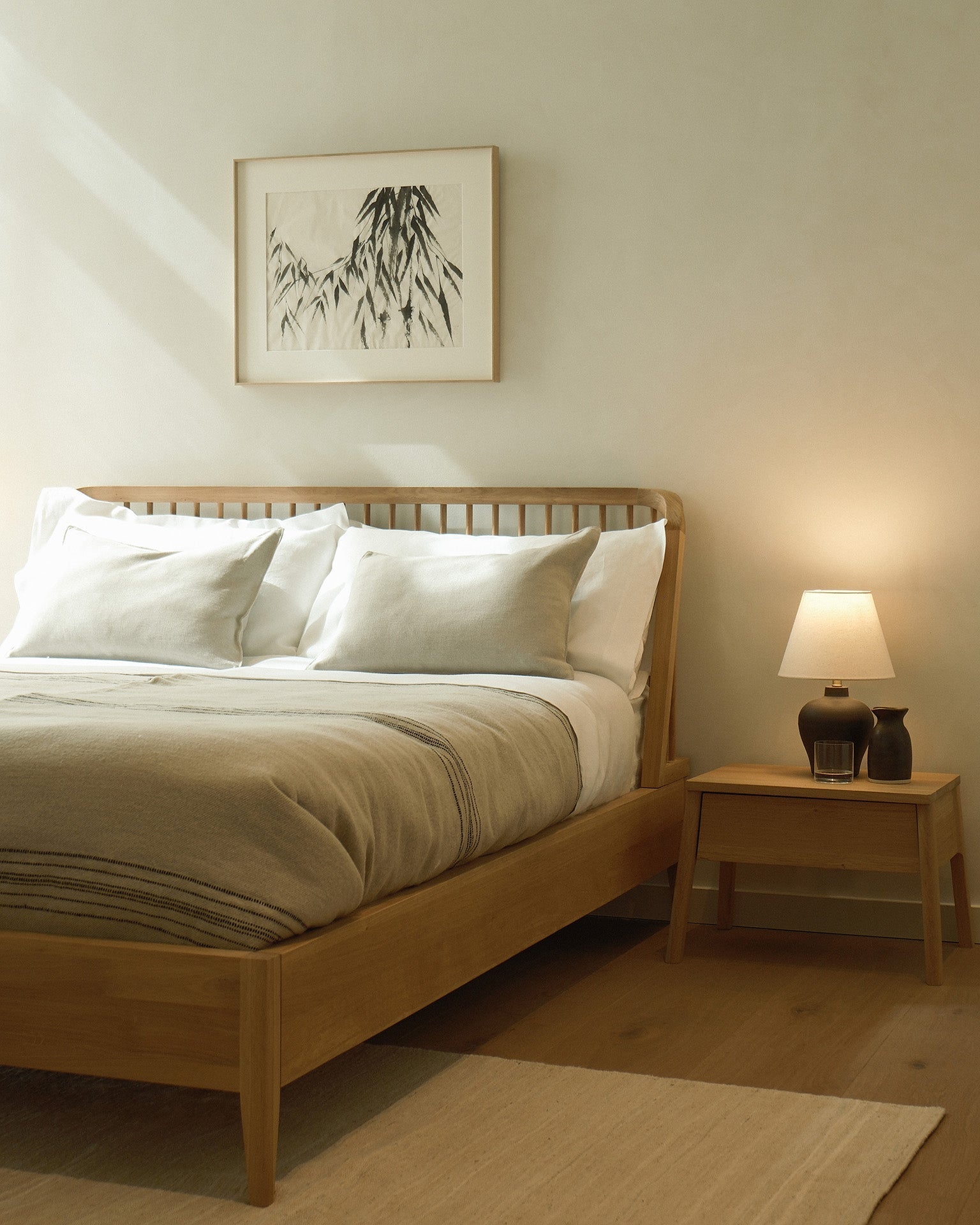 Spindle Bed White Cliff Studio Beds