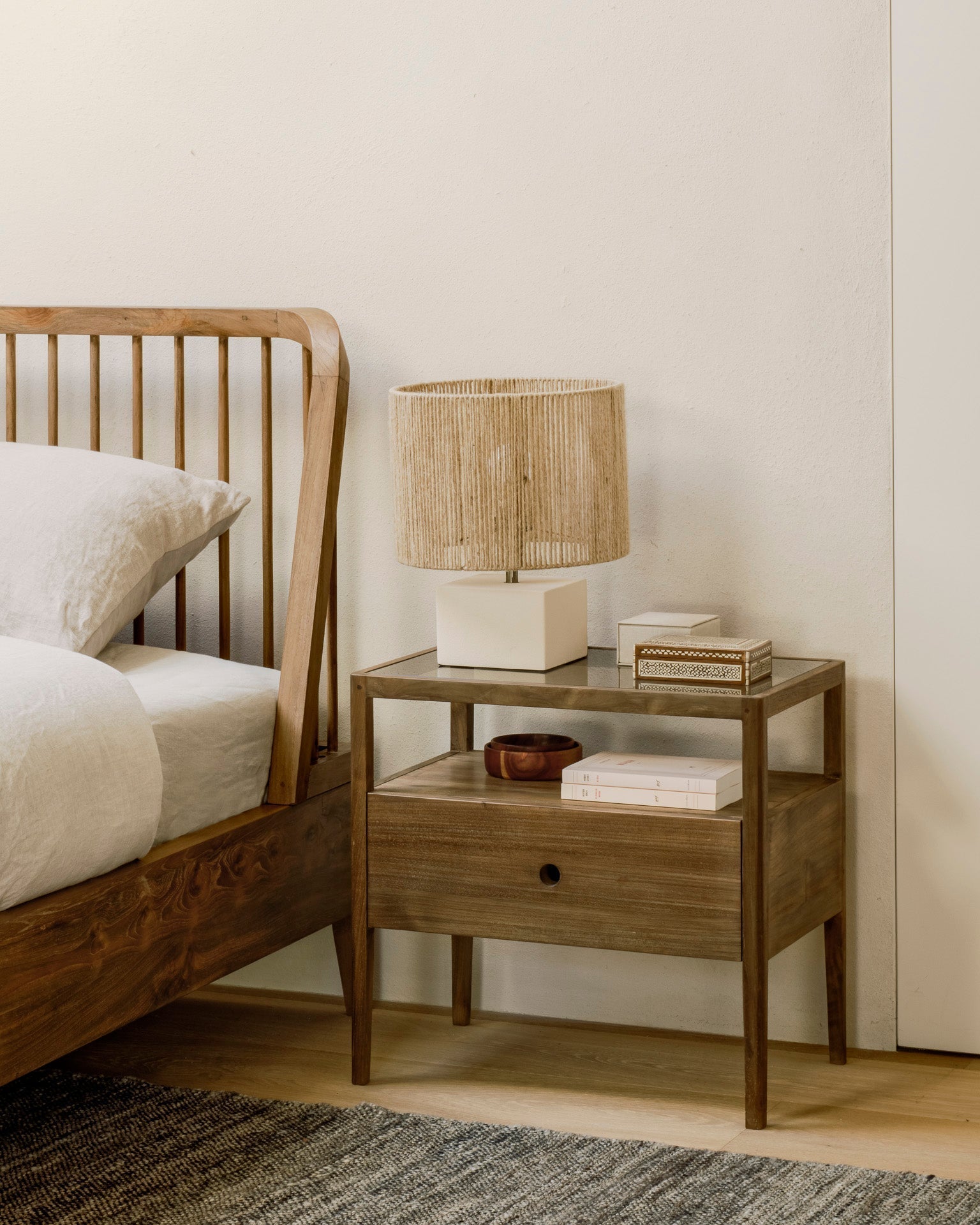 Spindle Bed White Cliff Studio Beds