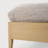 Spindle bed - oak - US King - with slats White Cliff Studio King Bed Frame