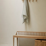 Spindle bench  - oak White Cliff Studio Bench / Dining Bench