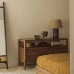 Spindle dresser - reclaimed teak - 4 drawers White Cliff Studio DRESSERS & CHEST OF DRAWERS