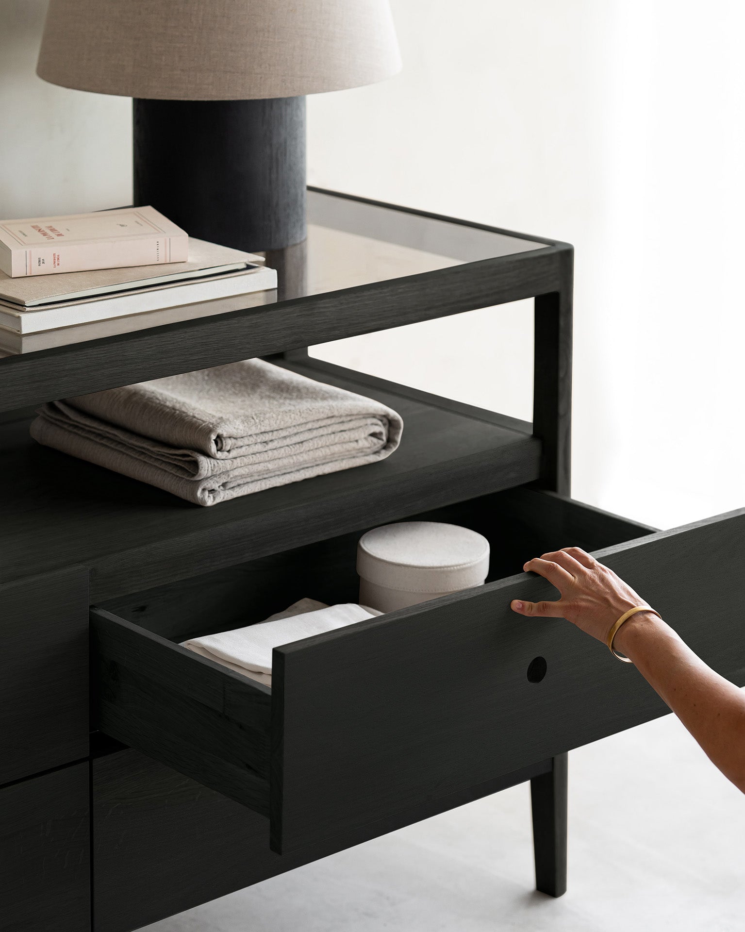 Spindle Dresser with Drawers