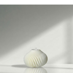 Spiral Candle White Cliff Studio Candles