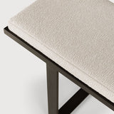 Stability bench - Natural fabric White Cliff Studio Bench / Dining Bench