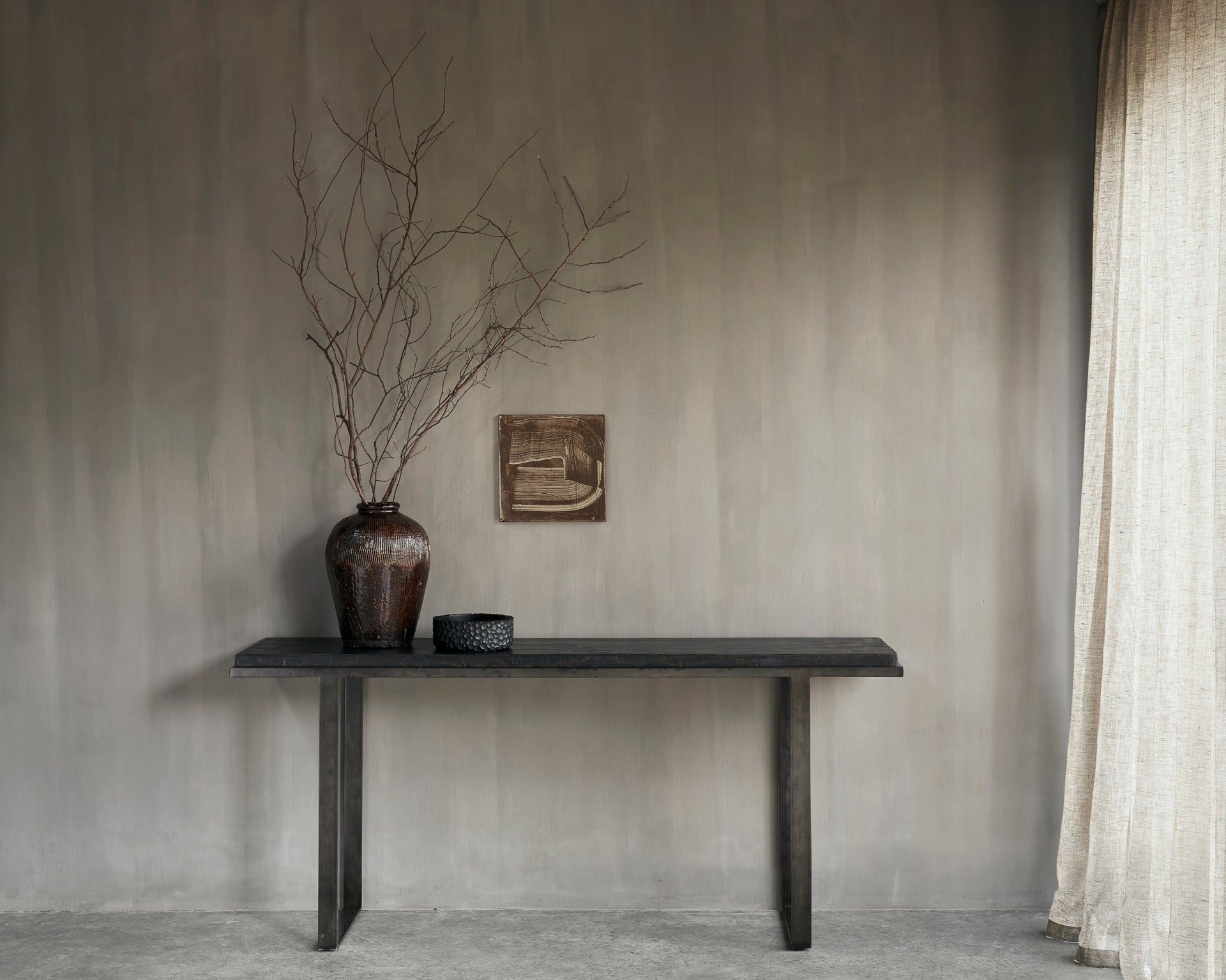 Stability Console White Cliff Studio Console Tables