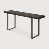 Stability console - varnished Minerals - Umber White Cliff Studio Console Table