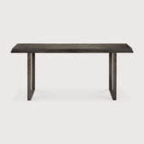 Stability console - varnished Minerals - Umber White Cliff Studio Console Table