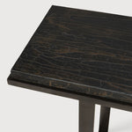 Stability console - varnished Minerals - Umber White Cliff Studio Console Table