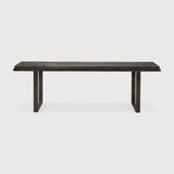Stability console - varnished Minerals - Umber - low White Cliff Studio Console Table