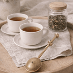 Stainless Steel Egg Tea Infuser White Cliff Studio Kitchen Accessories