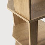 Stairs column - oak White Cliff Studio Wall Shelf