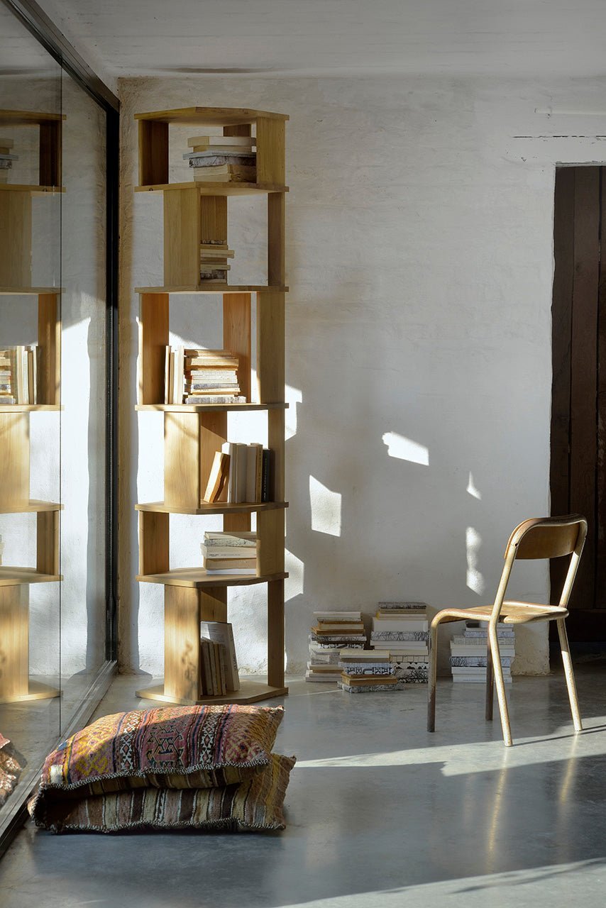Stairs Column White Cliff Studio Shelving