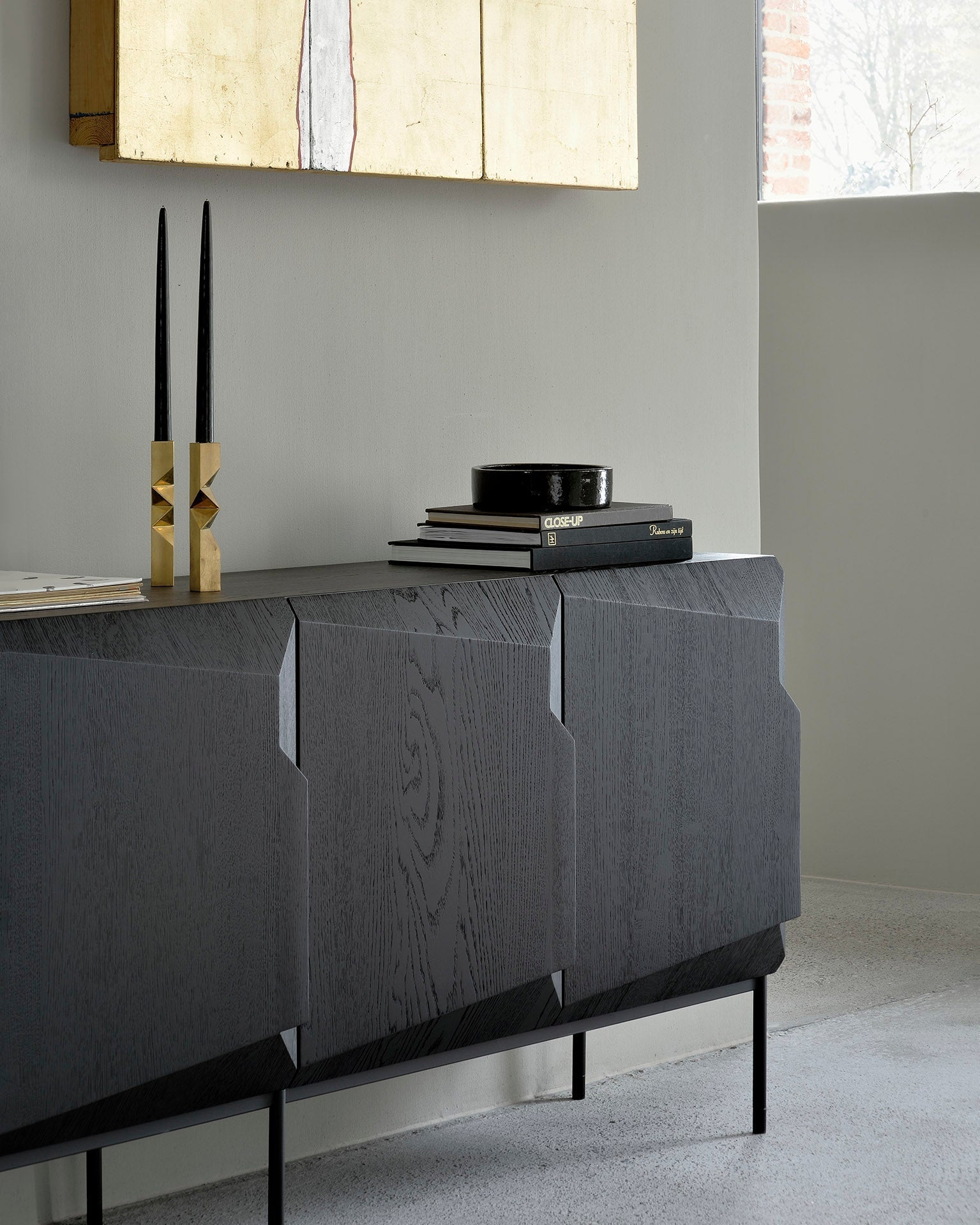 Stairs Sideboard White Cliff Studio Sideboard