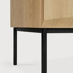 Stairs sideboard - varnished oak - 4 doors White Cliff Studio Sideboard