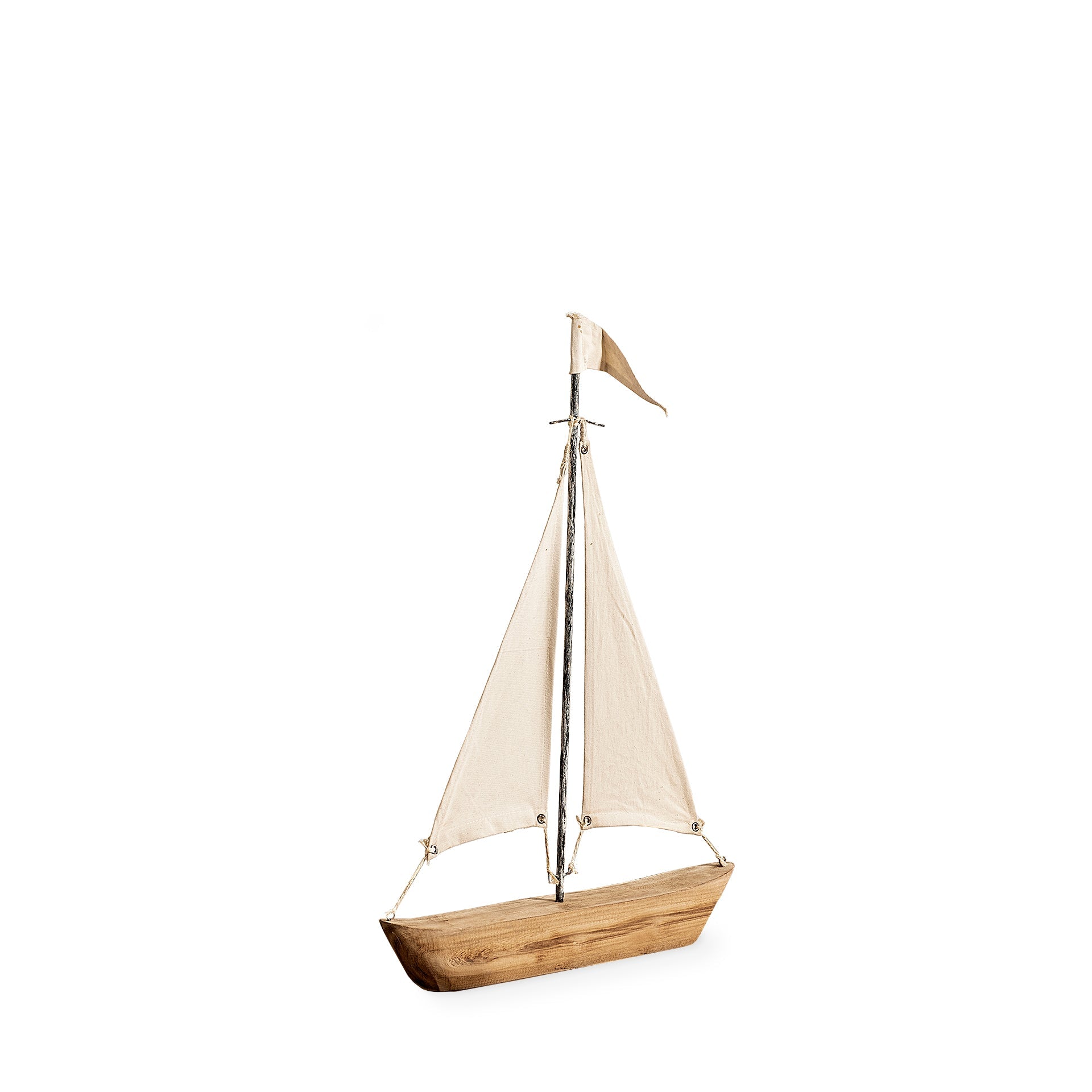 Starboard Decorative Wooden Sailboat, Small