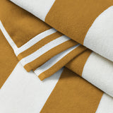 Striped Cabana Beach Towel - Edgartown Collection White Cliff Studio Towels