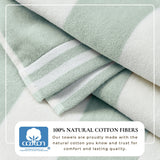 Striped Cabana Beach Towel - Edgartown Collection White Cliff Studio Towels