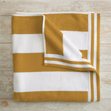 Striped Cabana Beach Towel - Edgartown Collection White Cliff Studio Towels