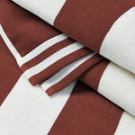 Striped Cabana Beach Towel - Edgartown Collection White Cliff Studio Towels