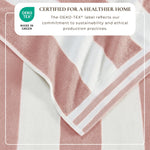 Striped Cabana Beach Towel - Edgartown Collection White Cliff Studio Towels