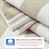 Striped Cabana Beach Towel - Edgartown Collection White Cliff Studio Towels