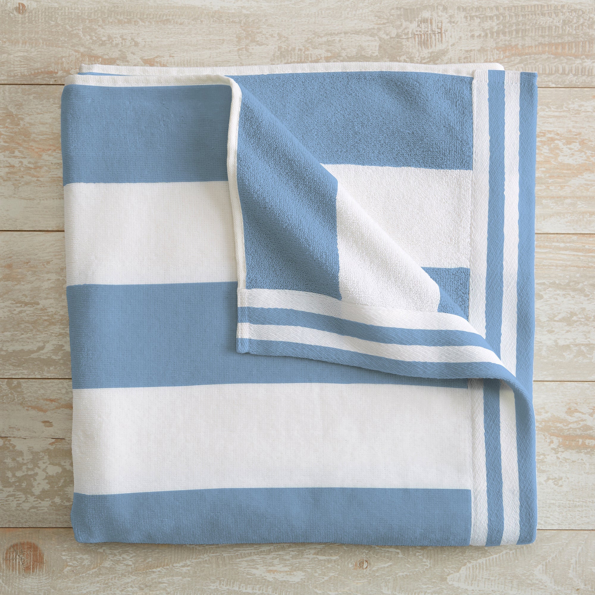 Striped Cabana Beach Towel - Edgartown Collection White Cliff Studio Towels