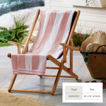 Striped Cabana Beach Towel - Edgartown Collection White Cliff Studio Towels