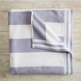 Striped Cabana Beach Towel - Edgartown Collection White Cliff Studio Towels