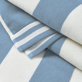 Striped Cabana Beach Towel - Edgartown Collection White Cliff Studio Towels