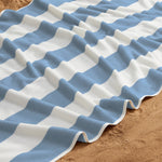 Striped Cabana Beach Towel - Edgartown Collection White Cliff Studio Towels
