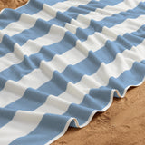 Striped Cabana Beach Towel - Edgartown Collection White Cliff Studio Towels
