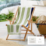 Striped Cabana Beach Towel - Edgartown Collection White Cliff Studio Towels
