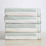 Striped Cabana Beach Towel - Edgartown Collection White Cliff Studio Towels