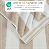 Striped Cabana Beach Towel - Edgartown Collection White Cliff Studio Towels