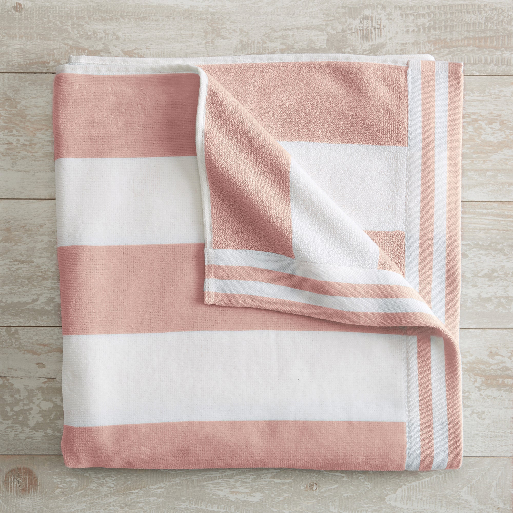 Striped Cabana Beach Towel - Edgartown Collection White Cliff Studio Towels