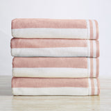 Striped Cabana Beach Towel - Edgartown Collection White Cliff Studio Towels