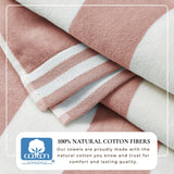 Striped Cabana Beach Towel - Edgartown Collection White Cliff Studio Towels