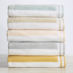 Striped Cabana Beach Towel - Edgartown Collection White Cliff Studio Towels