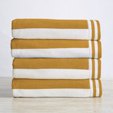 Striped Cabana Beach Towel - Edgartown Collection White Cliff Studio Towels