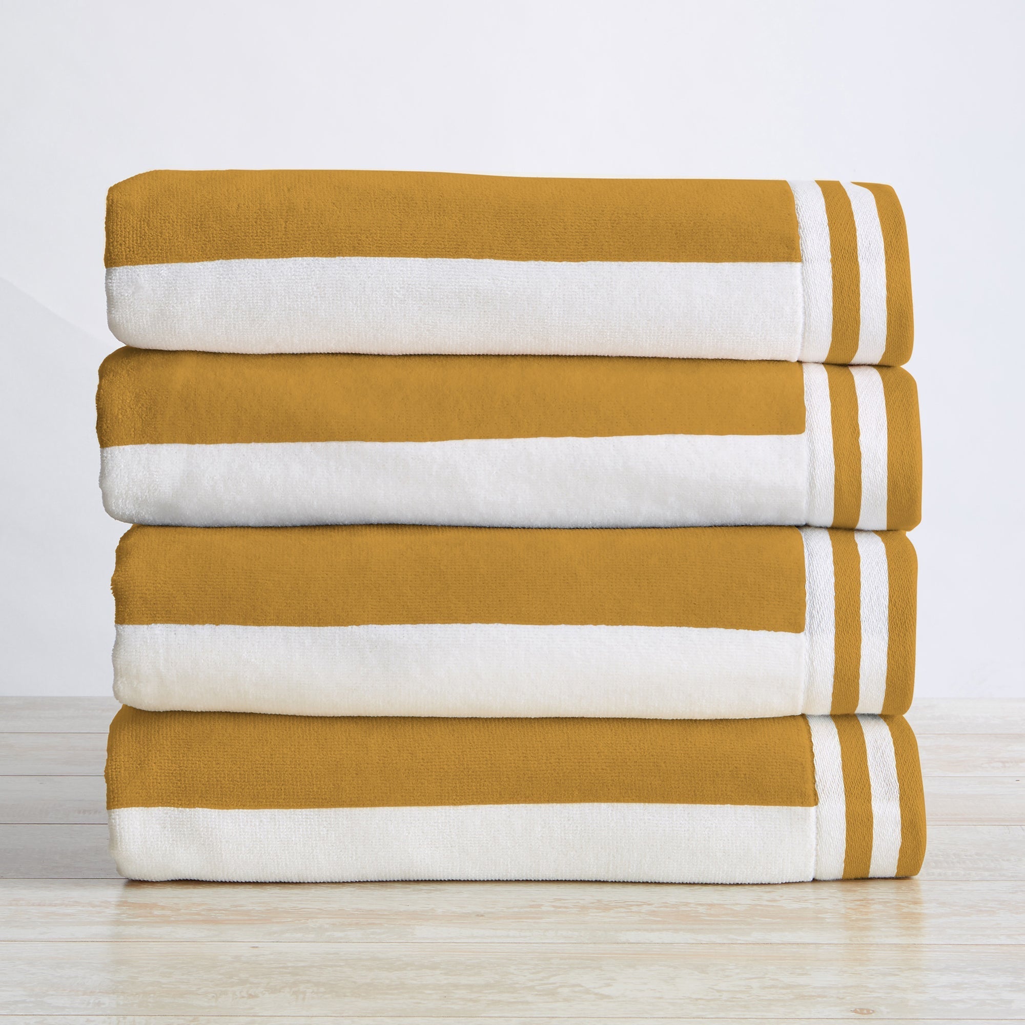 Striped Cabana Beach Towel - Edgartown Collection White Cliff Studio Towels