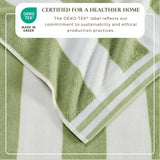 Striped Cabana Beach Towel - Edgartown Collection White Cliff Studio Towels